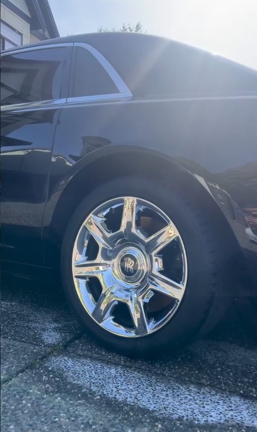 Wheel detail close up